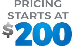 Pricing Starts at $200